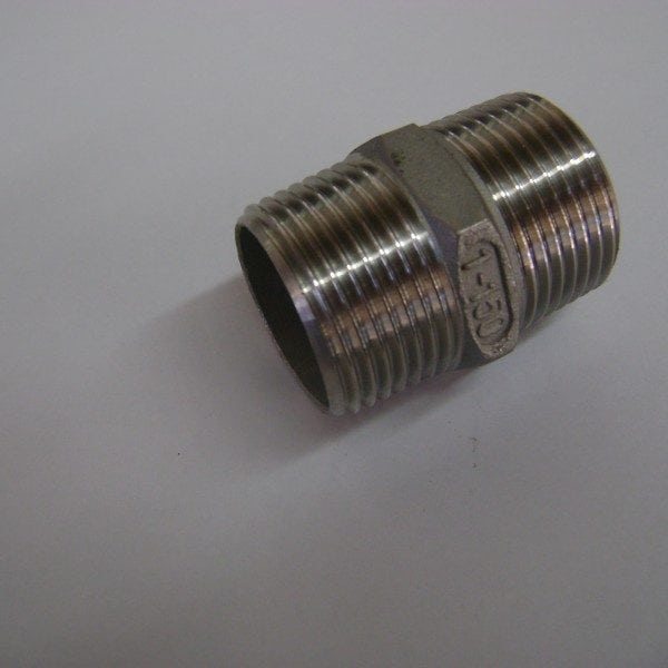 Stainless Steel Hex Nipple